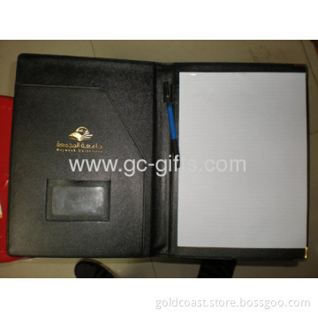 Promotional A4 Sized Black Portfolio 